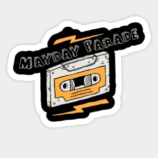 Vintage -Mayday Parade Sticker